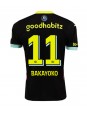 PSV Eindhoven Johan Bakayoko #11 Auswärtstrikot 2024-25 Kurzarm